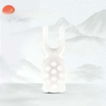 Masážní přístroj Guasha masážní deska pro lifting obličeje - Bílá