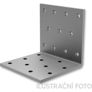 Tesařské kování Úhelník 90° typ1 40 x 80 x 80 mm 2 mm