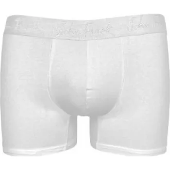 Pánské spodní prádlo Pánské boxerky John Frank JFBMOD10 Bílá XL