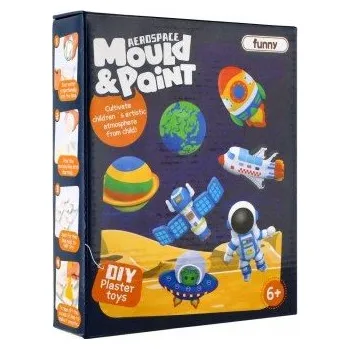 Výtvarná sada Kreativní sada výroba a malování astronauta ze sádry
