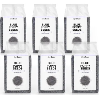 Anabolizér GymBeam Mák modrý 6 x 500 g