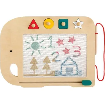 Dřevěná hračka Magnetická kreslící tabulka Slon