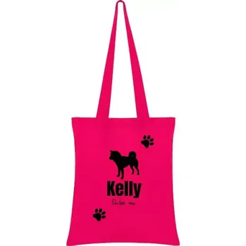 Nákupní taška Nákupní taška s potiskem vašeho psa Růže