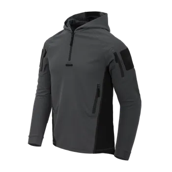 Pánská mikina HELIKON Mikina RANGE HOODIE - TopCool - Shadow Grey/Černá - XS