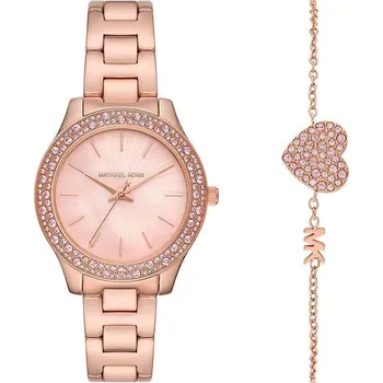 Náramek Hodinky a náramek Michael Kors zlatá barva MK1068SET GLD, vel. ONE SIZE