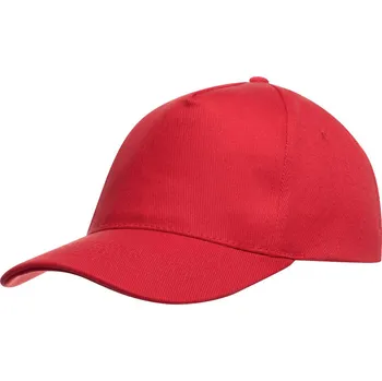 Kšiltovka L-Merch Unisex kšiltovka C2116 Red one size