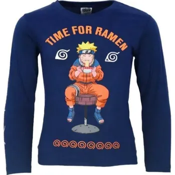 Dívčí tričko TRIKO NARUTO dlouhý rukáv (tmavě modrá) Velikost: 4