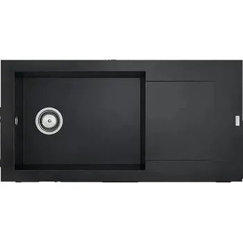 Nerezový dřez Carea Vestavný dřez Dukkah, 980 × 500 × 200 mm, černý, CAREAgranit 3512342840468