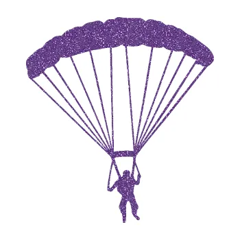 Samolepicí dekorace na vozidlo Parašutista 005 pravá (87 - Ultra Metalic fialová) SAMOLEPKA NA AUTO, NÁLEPKA, FÓLIE, POLEP, TUNING, VLASTNÍ TEXT, TISK, AUTOSAMOLEPKY.cz, POLEPY, OBRÁZEK, LOGO, 3D STICKERS
