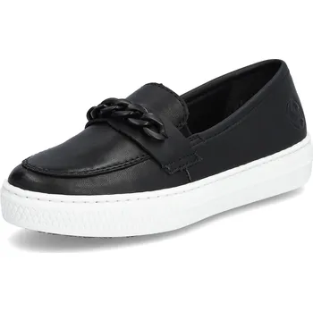 Dámské polobotky DÁMSKÉ POLOBOTKY RIEKER L5954-00 ČERNÁ Barva: Černá, Velikost: 41