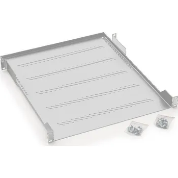 Rozvaděč Triton 19'' police A1 s perforací 350mm, max.40kg šedá RAC-UP-350-A1