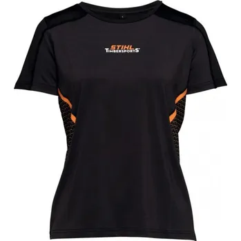 Dámské tričko STIHL Funkční tričko TIMBERSPORTS šedočerná dámské (042130088xx) XS