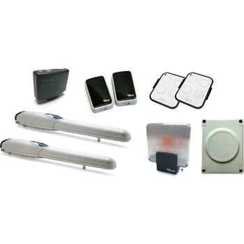 Pohon brány NICE Sada pohonů (230 V) dvoukřídlé brány do 400 kg (do 4 m) WG4000