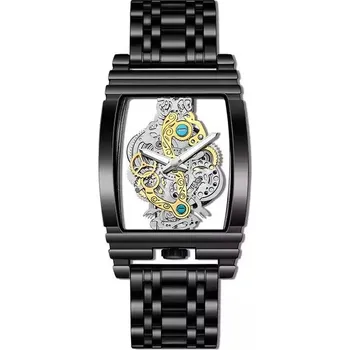 Hodinky Elegantní vodotěsné pánské sportovní hodinky - Černá