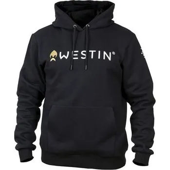 Rybářské oblečení Westin Mikina Original Hoodie Black - XXXL