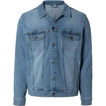 Pánská větrovka LIVERGY® Pánská džínová bunda (S (44/46), modrá)