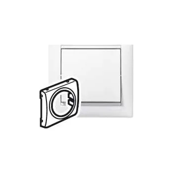 Elektrická zásuvka LEGRAND Kryt VALENA 774480 univerzální bílá 774480