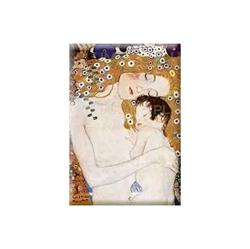 Dekorativní magnet Plumeria Plu - Magnetka Gustav Klimt Three Ages of a Women - 8 x 5,5 cm