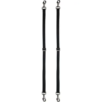 Deka pro koně Nožní popruh elasticý k dece Horze, Černá - Pár