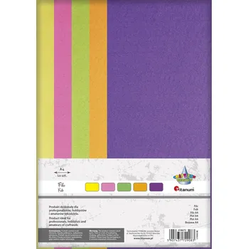 Filc, MIX BAREV - TROPICAL, A4, 10ks/bal.