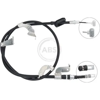Lanko parkovací brzdy Tažné lanko, parkovací brzda A.B.S. K18984