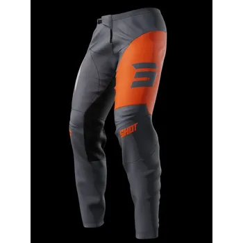 Moto kalhoty Shot Devo Star oranžové