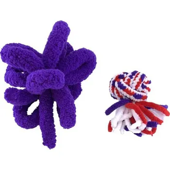 Hračka pro kočku Hračka pro kočky KONG Active fialová/trikolora 10 a 8cm