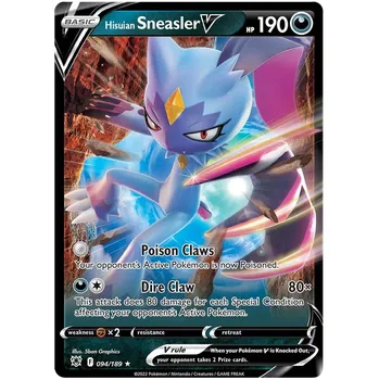 Sběratelská karetní hra Pokémon TCG Hisuian Sneasler V 094/189