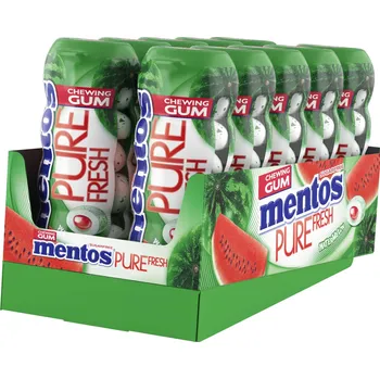 Žvýkačka Mentos Pure Fresh Gum Watermelon 10 x 30 g