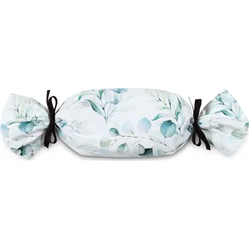 Povlečení DARRÉ Saténový pohankový váleček Eukalyptus Velikost: velký 35 x 15