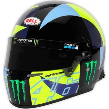 Helma na motorku Mini Bell Přilba 1:2 Valentino Rossi W Racing Team 2022