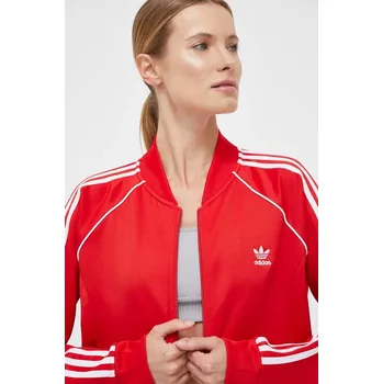 Dámská mikina Mikina adidas Originals Adicolor Classics SST IK4032 červená 33X, vel. S