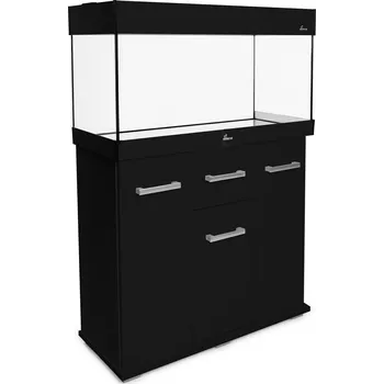 Akvárium Diversa Akvárium set SOLID 98 l rovný LED DIVERSA višeň