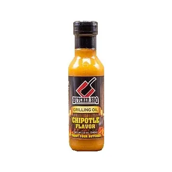Rostlinný olej BBQ olej Grilling Chipotle Oil 340g Butcher BBQ