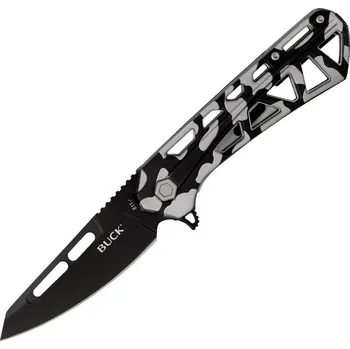 Buck Trace Ops Black Finish Camo Aluminum