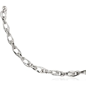 Náramek Zlatnictví Helios Výrazný stříbrný náramek