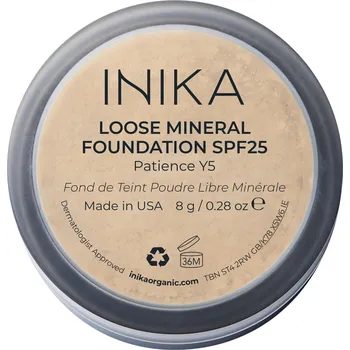 Make-up Inika Organic Přírodní sypký minerální pudrový make-up s SPF 25 - 8 g Barva: Patience