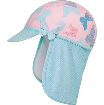 Plavecká čepice Čepice s kšiltem proti slunci Playshoes UV motýl