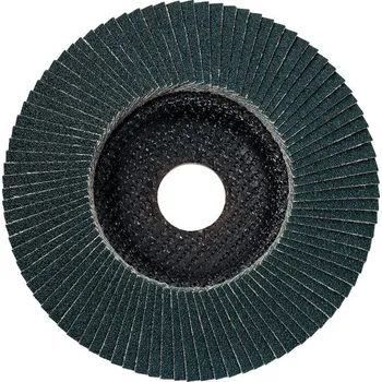 Příslušenství k brusce Lamelový brusný talíř 178 mm P 80, zirkonový korund, ocel, nerezová ocel, klenuté provedení [624259000]