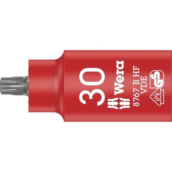 Bit 8767 B VDE HF TORX® Zyklop zástrčný nástavec, izolovaný, s přidržovací funkcí, upínací čás 3/8", TX 30 x 55 mm [05004923001]