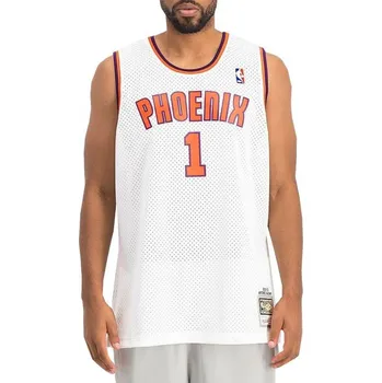 Pánské tričko Mitchell & Ness Phoenix NBA Alternative Jersey Suns 2002 Anfernee Hardaway M SMJY4443-PSU02AHAWHIT Pánské oblečení S