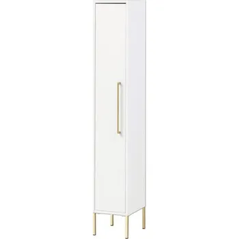 Koupelnový nábytek Skříň Highboard Möbelpartner Sarah bílá 25 x 154,7 x 30 cm