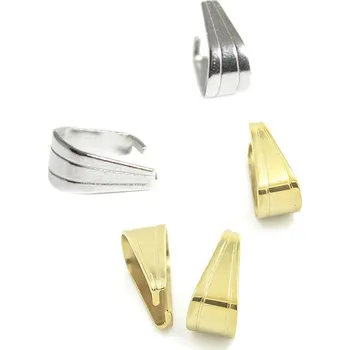 Materiál na výrobu šperku Leštěné ocelové šlupny 13x6x0,9mm - 1Ks+B - Nerez SL / 1Ks