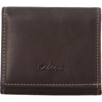 Peněženka Dámská kožená peněženka tmavě hnědá - Katana Triwia hnědá