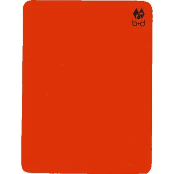 KARTA PRO ROZHODČÍ - Červená - velikost uni