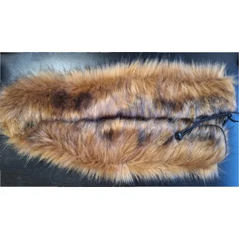 HappyBee Kožešinový límec na kočárek, Amber