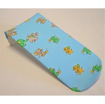 Koupelnové sedátko Babyrest Lehátko do vany plátěné Péťa modrý Slon