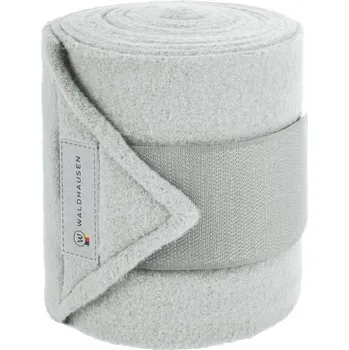 Ochrana nohy a ocasu Waldhausen Esperia Fleece bandáže, sada 4 ks Barva: metal