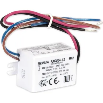 spínaný zdroj YANL | RECOM PS-MINI12V03A miniaturní spínaný zdroj 2402-049