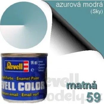 Modelářská barva 32159-matná nebeská (sky mat RAF) 59